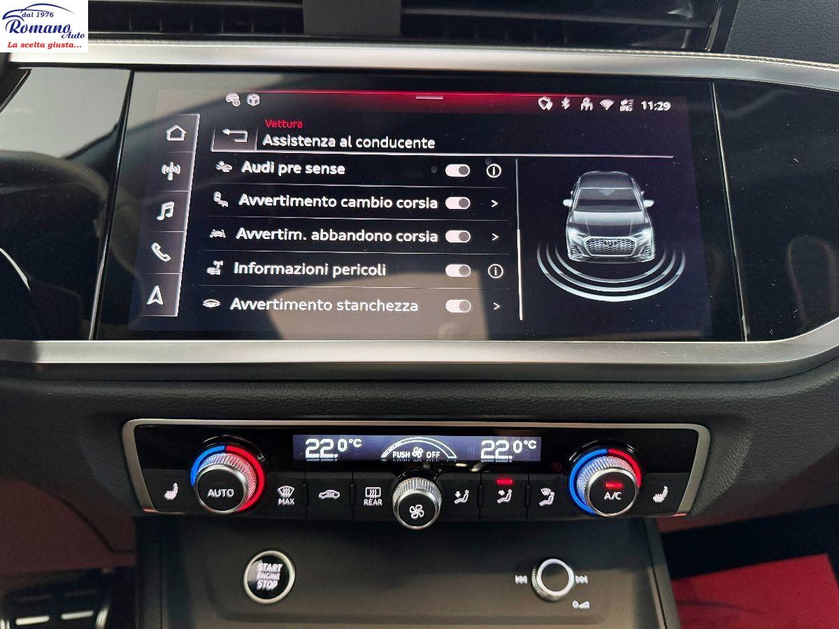 Audi Q3 SPB 35 TDI S tronic S line Black Identity#TETTO APRIBILE!