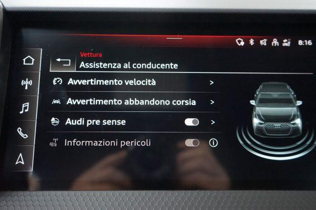 AUDI A1 SPB 25 TFSI Admired Italiana Ufficiale