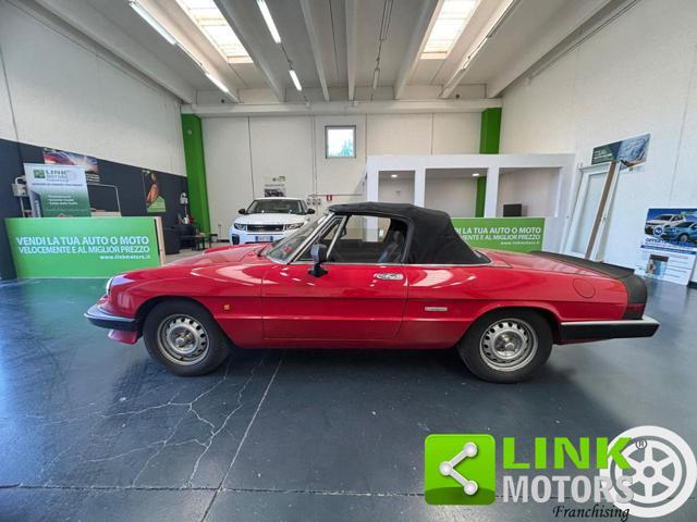 ALFA ROMEO Spider 1.6 PINNINFARINA, AUTO D'EPOCA, KM CERT.