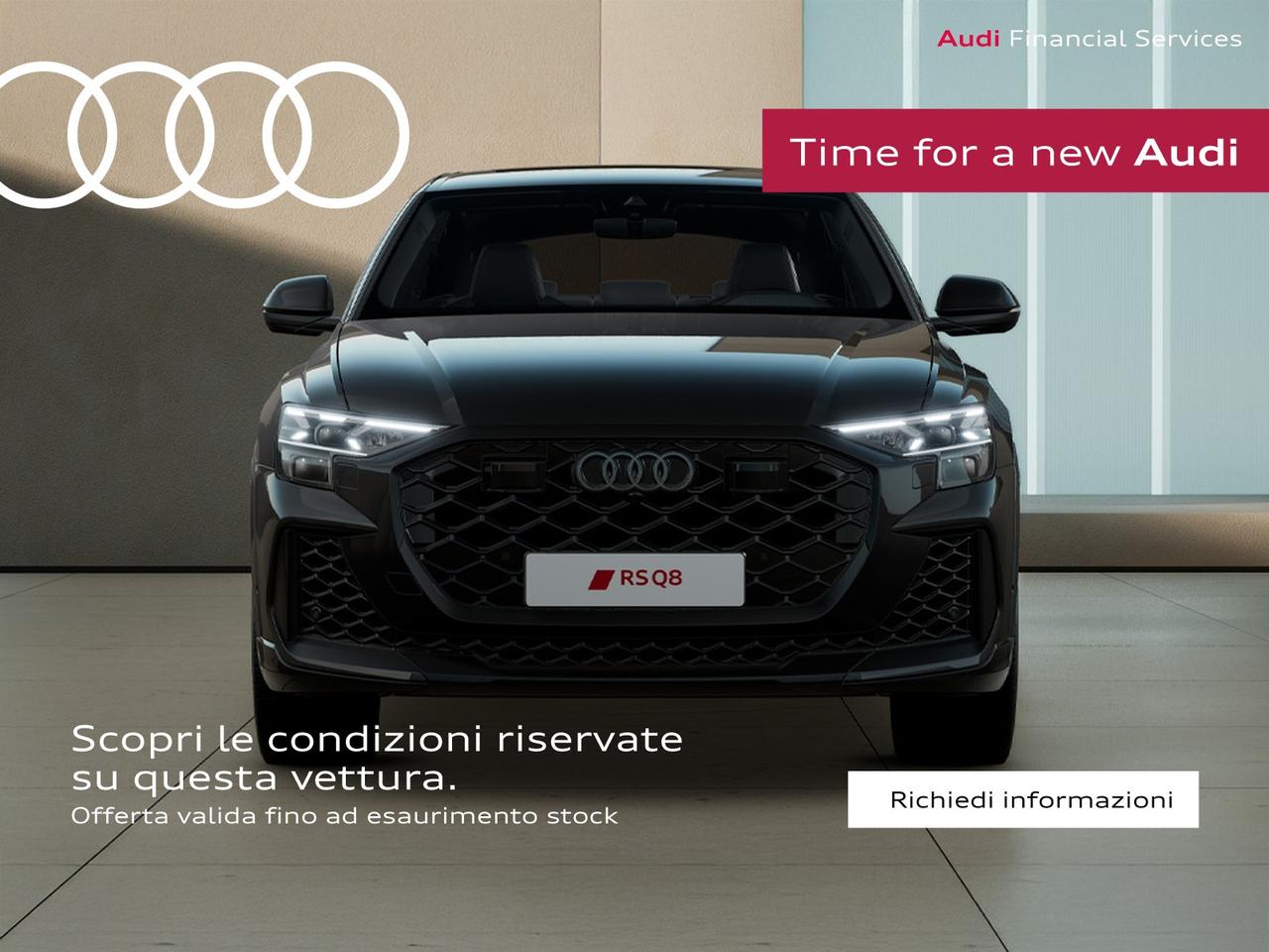 Audi RSQ8 rs 4.0 mhev 48v performance 640cv tiptronic