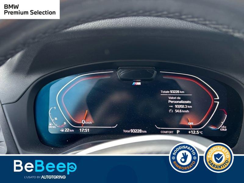BMW X3 XDRIVE20D MHEV 48V MSPORT AUTO