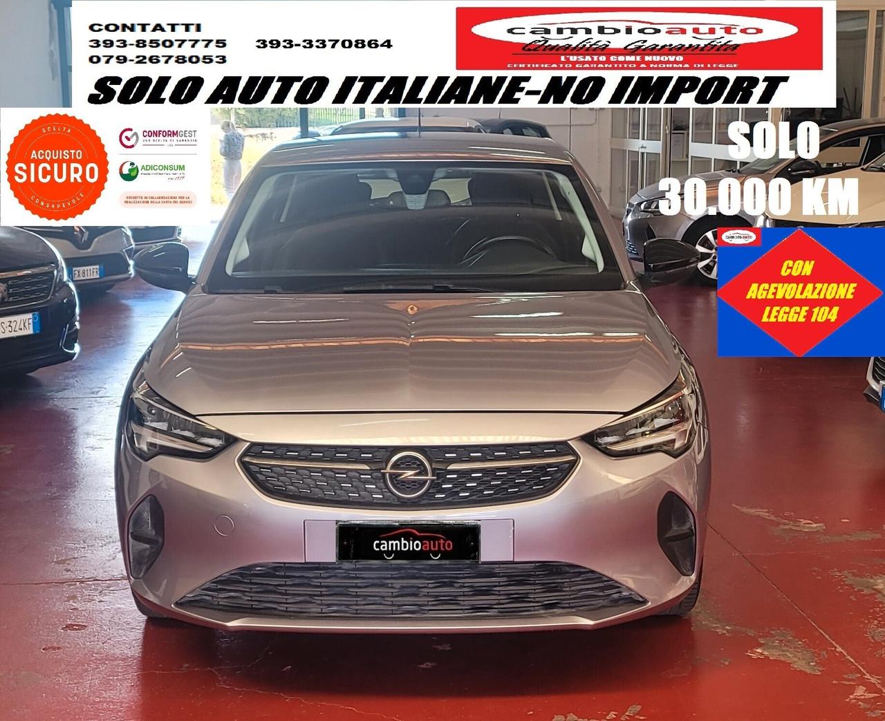 Opel Corsa 1.2 Elegance - solo 30000 km