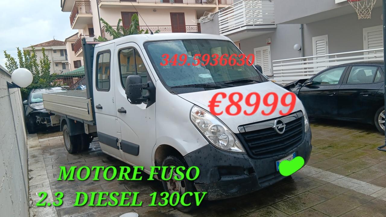 Opel MOVANO DOPPIA CABINA incidentata sinistrata mondialcars