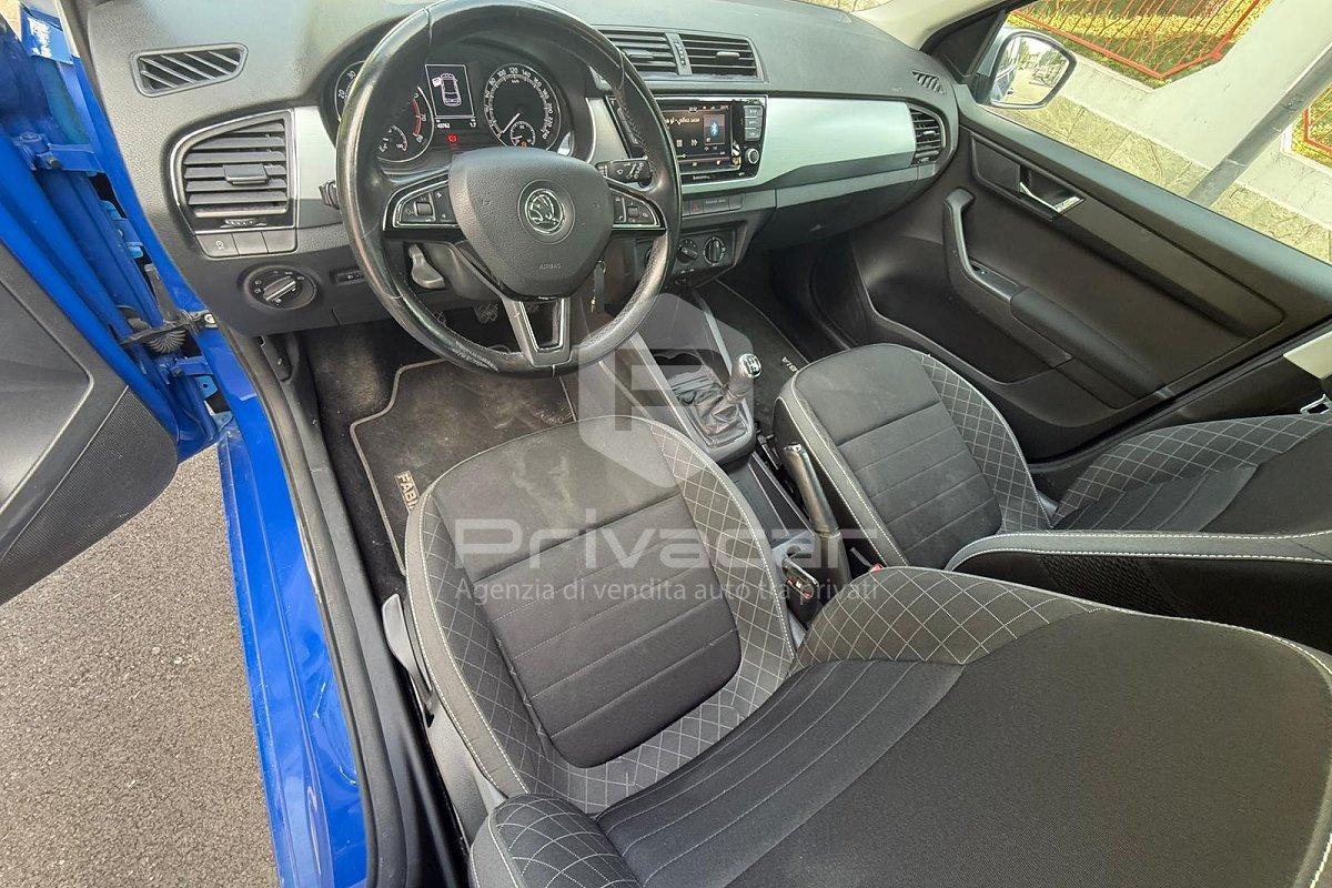 SKODA Fabia 1.0 MPI 60 CV Twin Color Argento