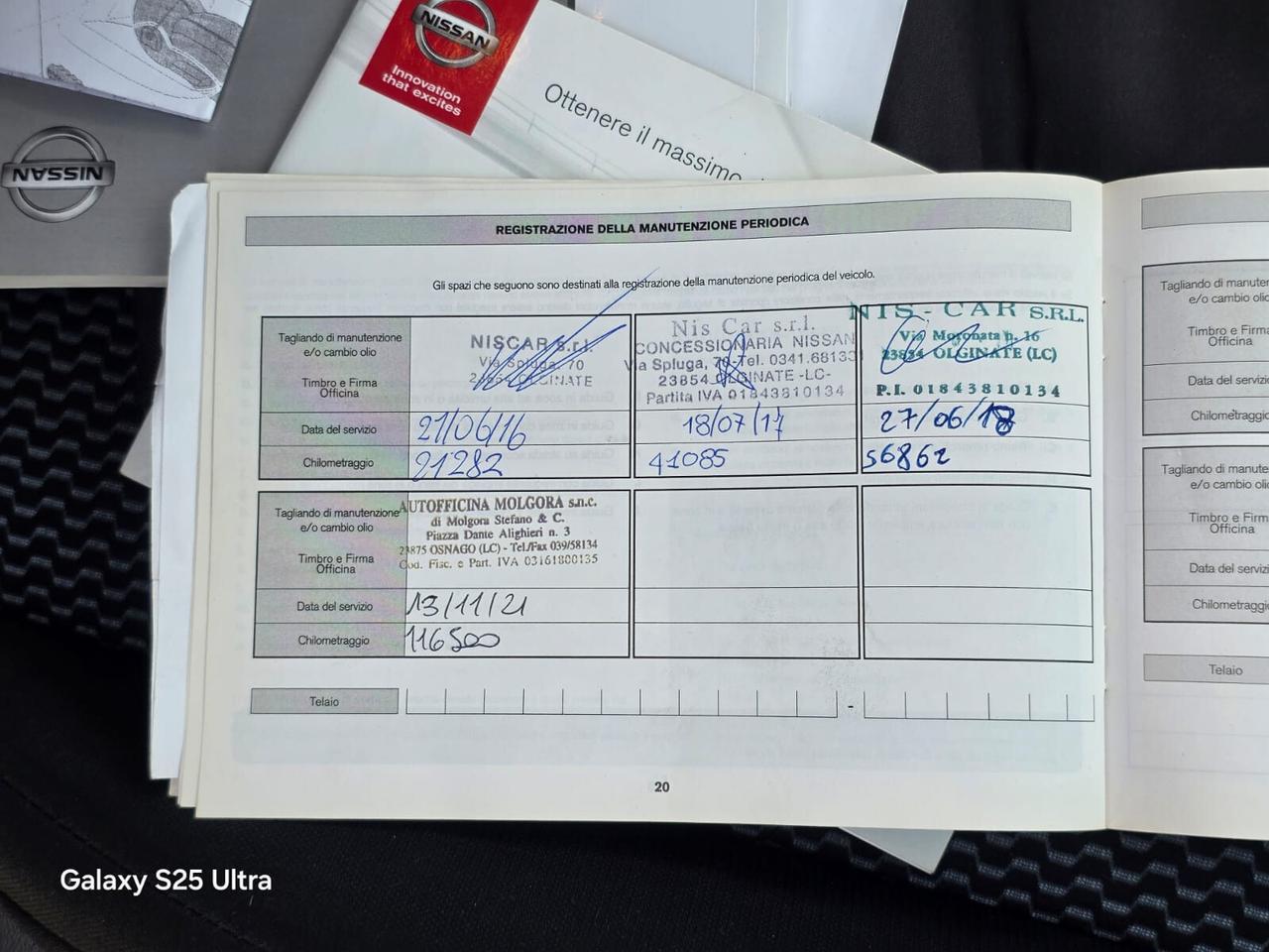 Nissan Note 1.2 12V Tekna 2015 CRONO CASA MADRE