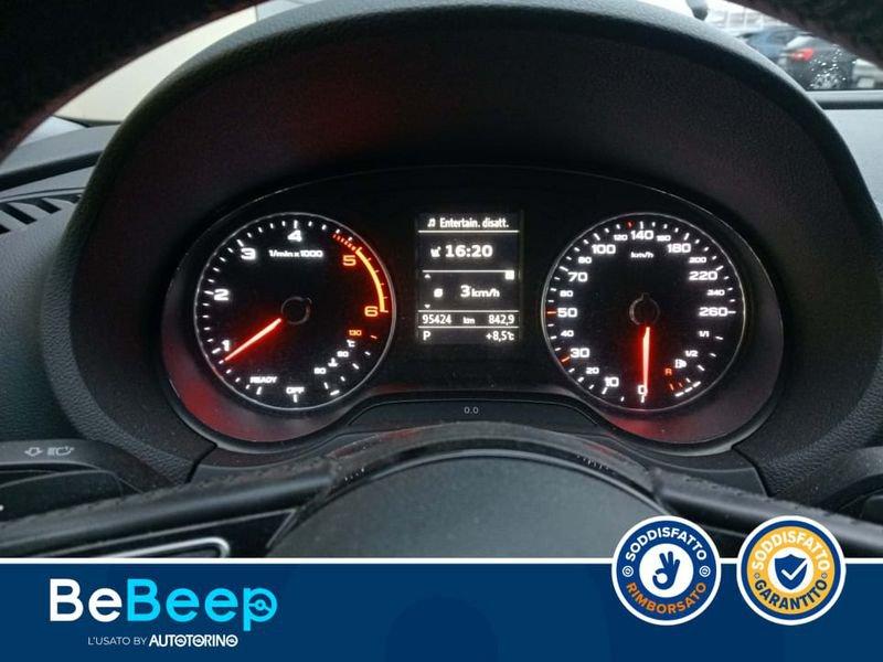 Audi A3 SPORTBACK 1.6 TDI SPORT 110CV S-TRONIC