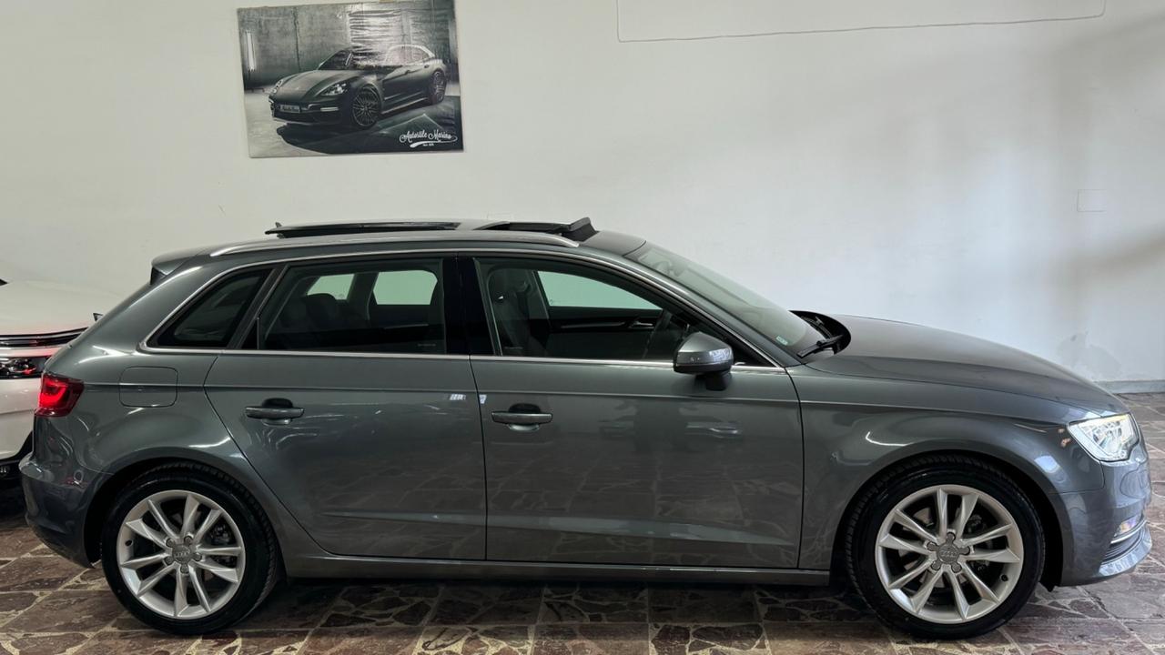 Audi A3 2.0 TDI 150 CV diesel tetto apribile-2014