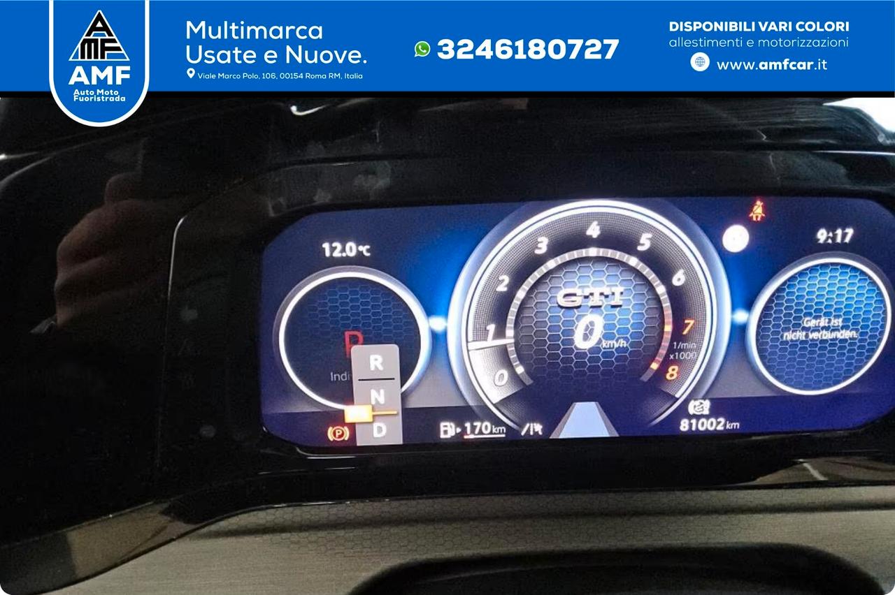 Golf 8 2.0 TSI GTI DSG 245cv