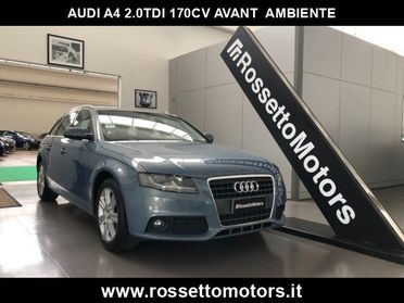 AUDI A4 Avant 2.0TDI 170CV F.AP. Ambiente