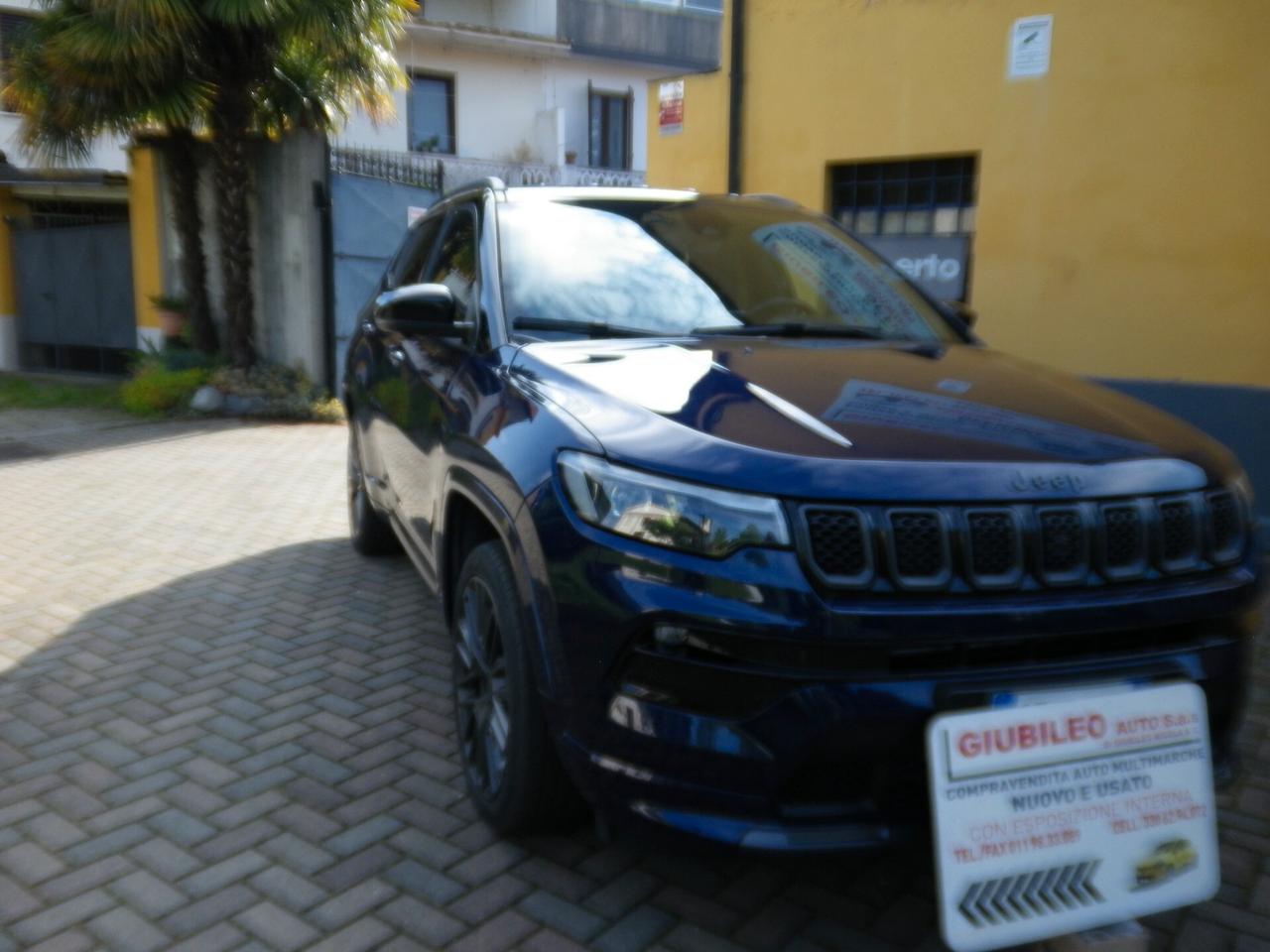 Jeep Compass 1.3 Turbo T4 240 CV PHEV AT6 4xe S - FOUL OPTIONAL INTERNI IN PELLE RISCALDATI..
