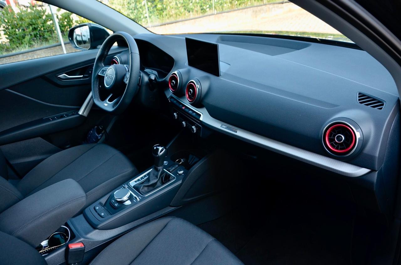 AUDI Q2 35 1.5 TFSI ADMIRED ADVANCED 150cv S-TRONIC, GARANZIA AUDI 9/28, UFF ITALIANA, SERVICE AUDI, FARI LED, RETROCAMERA, PERMUTE