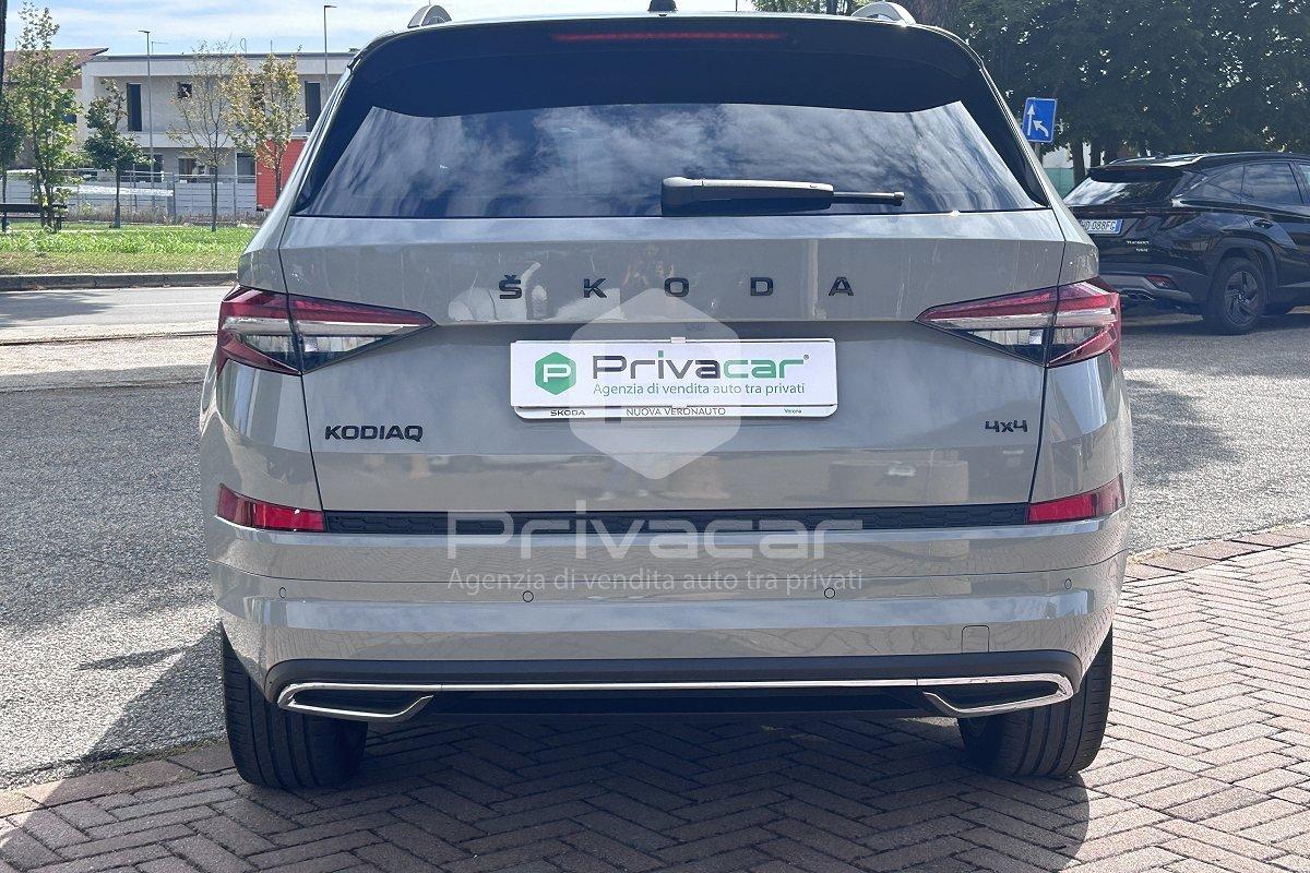 SKODA Kodiaq 2.0 TDI EVO SCR 200 CV 4x4 DSG SportLine