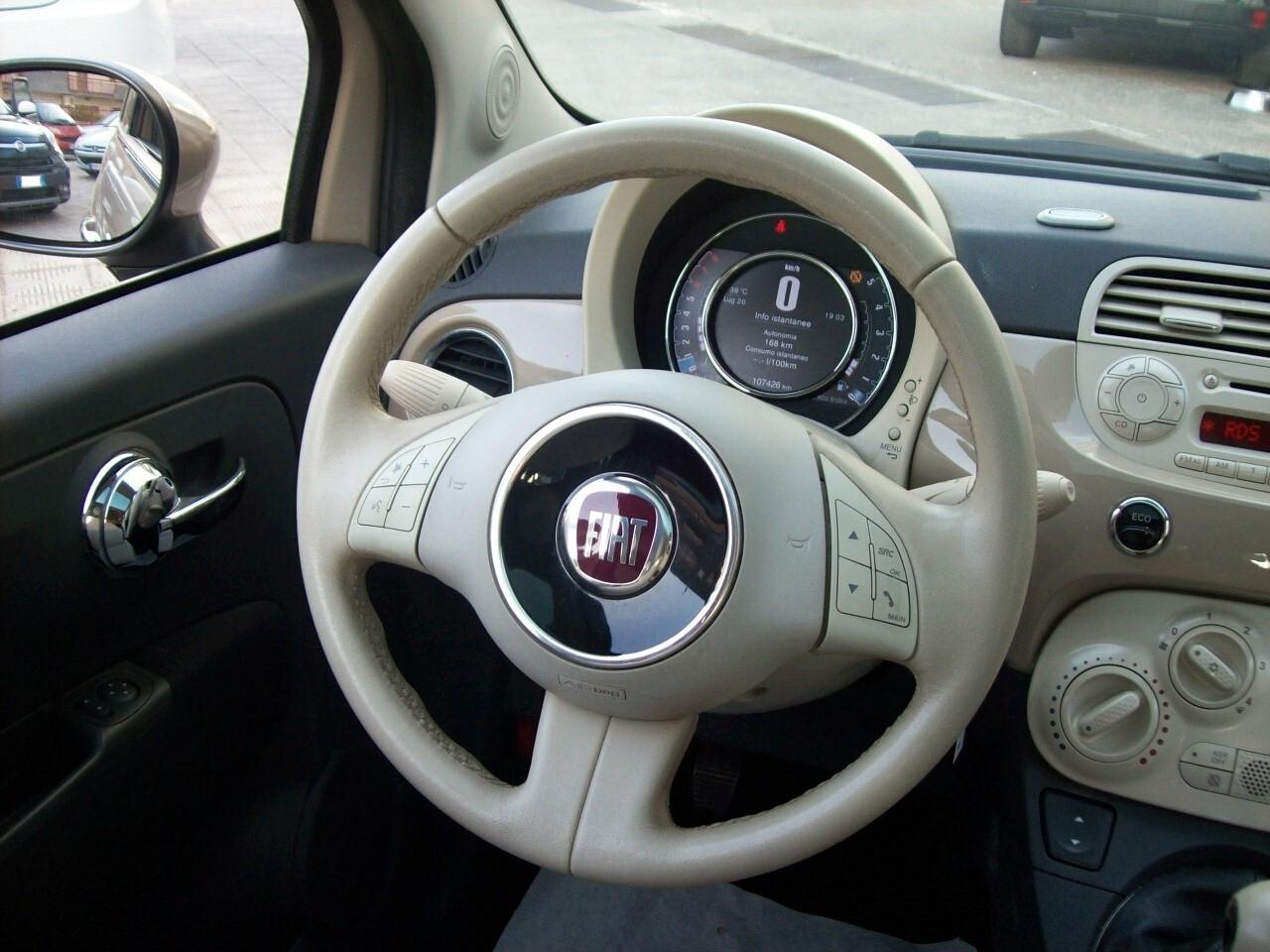 Fiat 500 TwinAir 85CV Lounge Tetto Panoramico