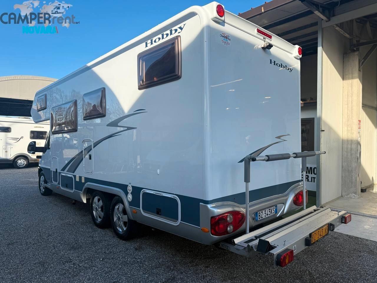 Hobby ALKOVEN 750 GML - PATENTE C -DOPPIO ASSE