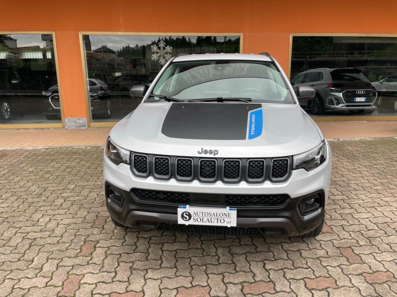 Jeep Compass 1.3 T4 240CV PHEV AT6 4xe Trailhawk Telecamere