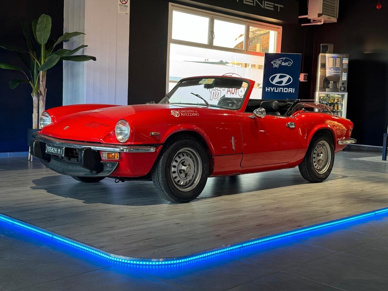 Triumph Spitfire 1977 TARGA ORO ASI