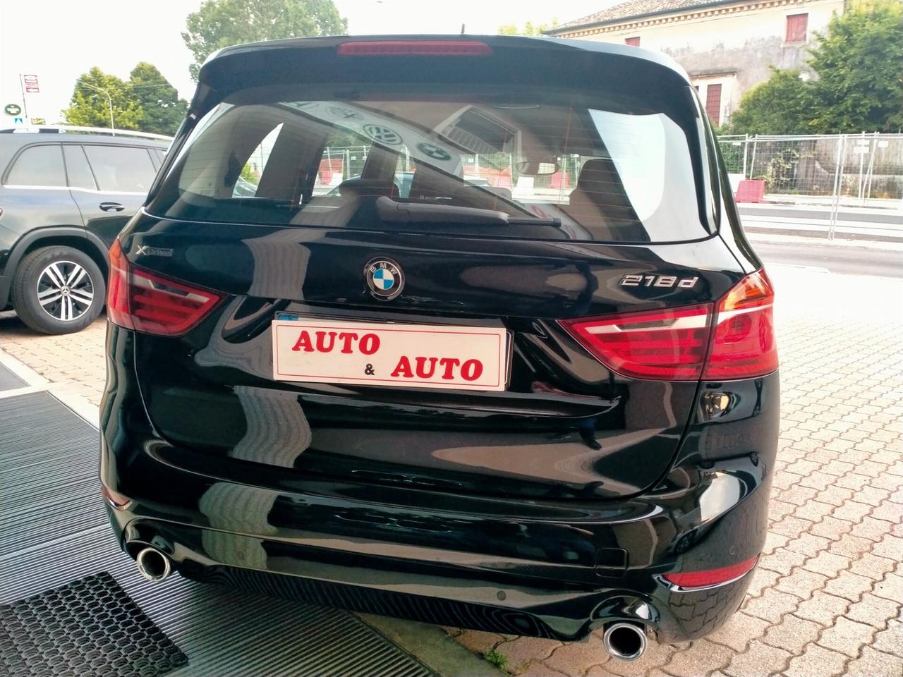 BMW 218 D GRAN TOURER XDRIVE 7 POSTI MODEL YEAR 2021 4X4 STEPTRONIC ANTIFURTO