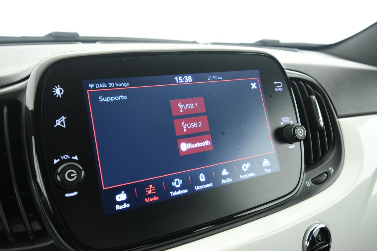 FIAT 500 1.0 hybrid Club 70cv BLUETOOTH+NEOPATENTATI