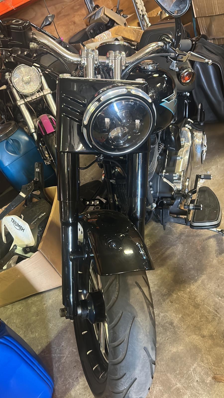 Harley-davidson FLSTF Fat Boy * 14.000€ di Accessori