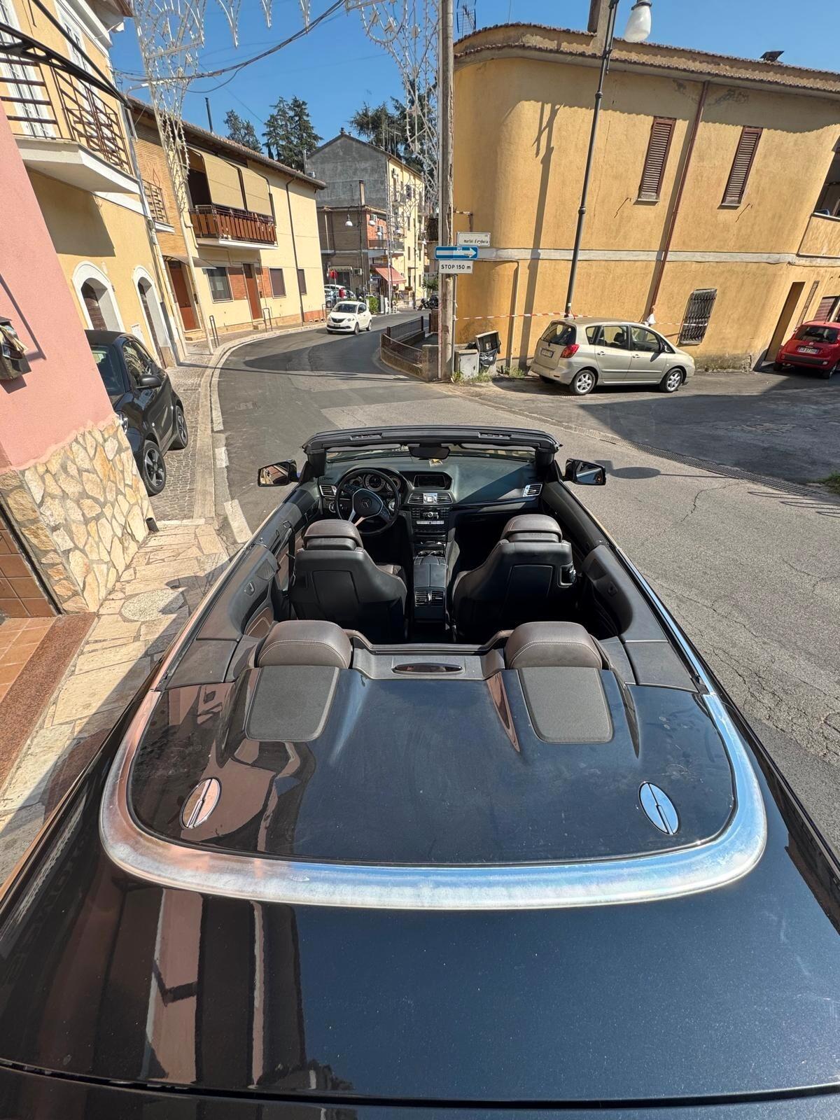 Mercedes-benz E 350 d Cabrio Automatic Premium 252 cv, SERVICE MB, FULL OPT, DA VETRINA, RARA