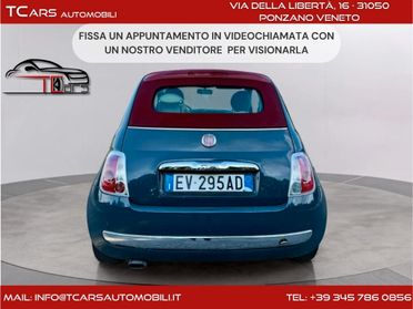 FIAT 500C CABRIO 1.2 BENZINA 3 ANNI GARANZIA TOP