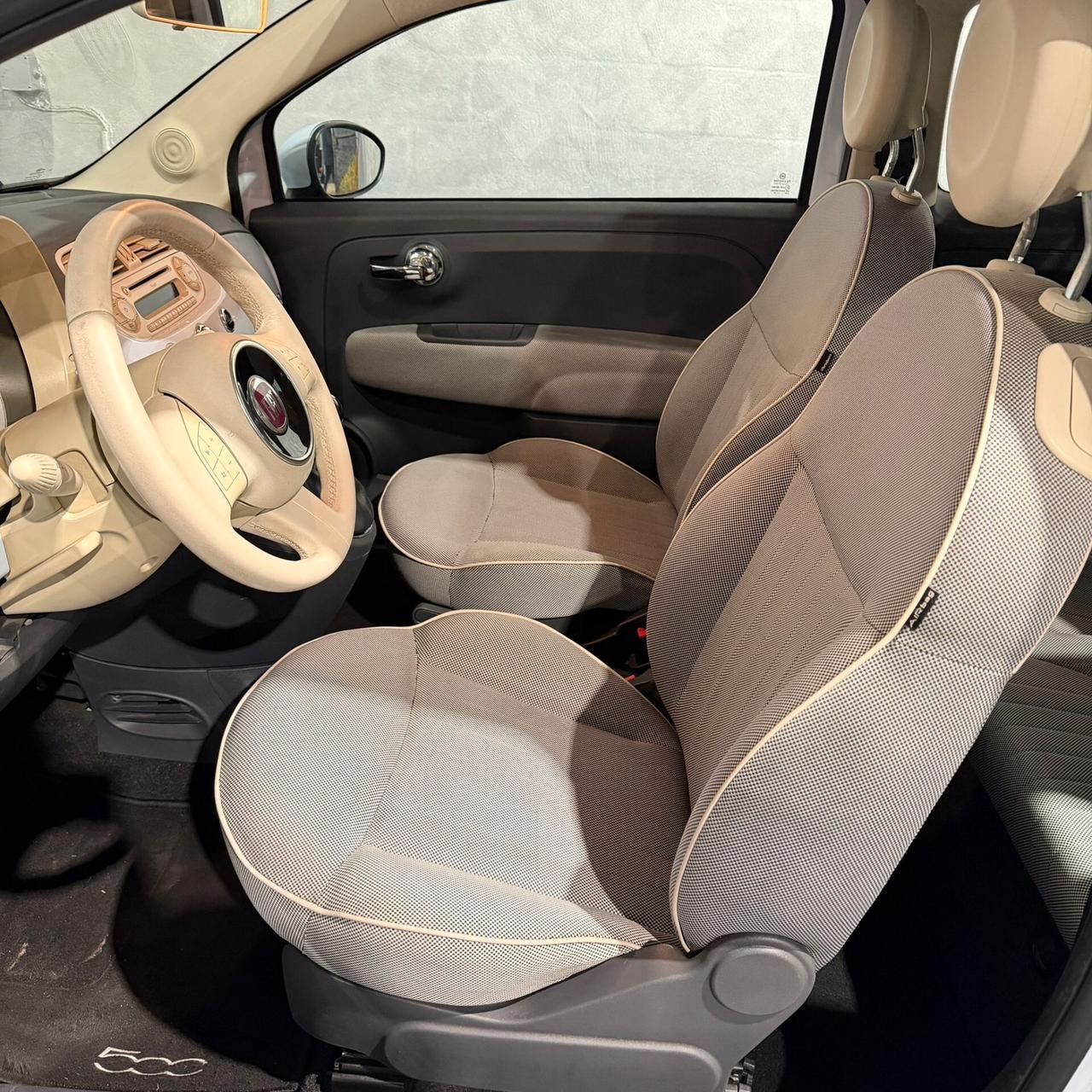 Fiat 500 1.2 Lounge neopatentati, sensori di parcheggio post