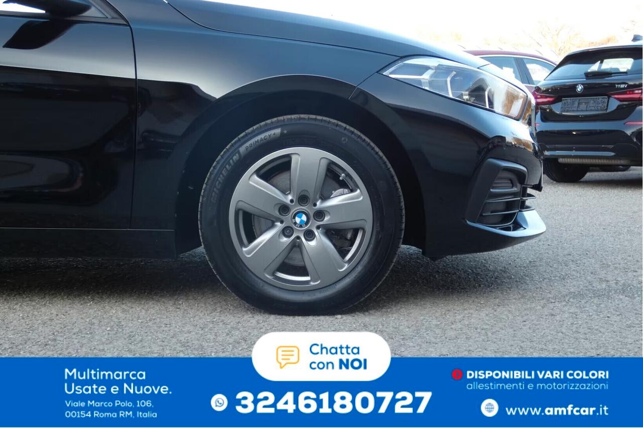 BMW 118i Advantage Cambio manuale navi