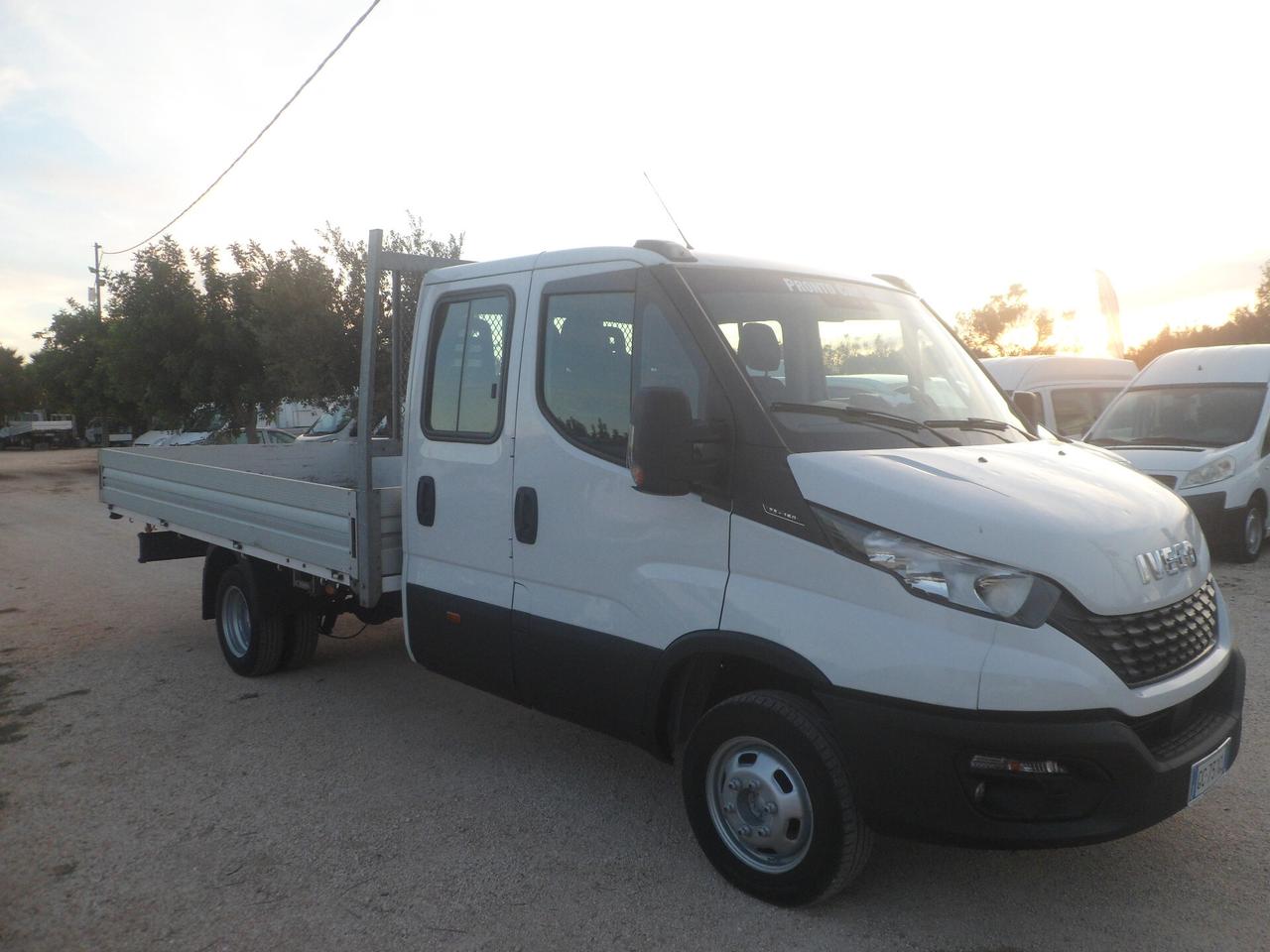Iveco Daily 35c16 doppia cabina cassone fisso