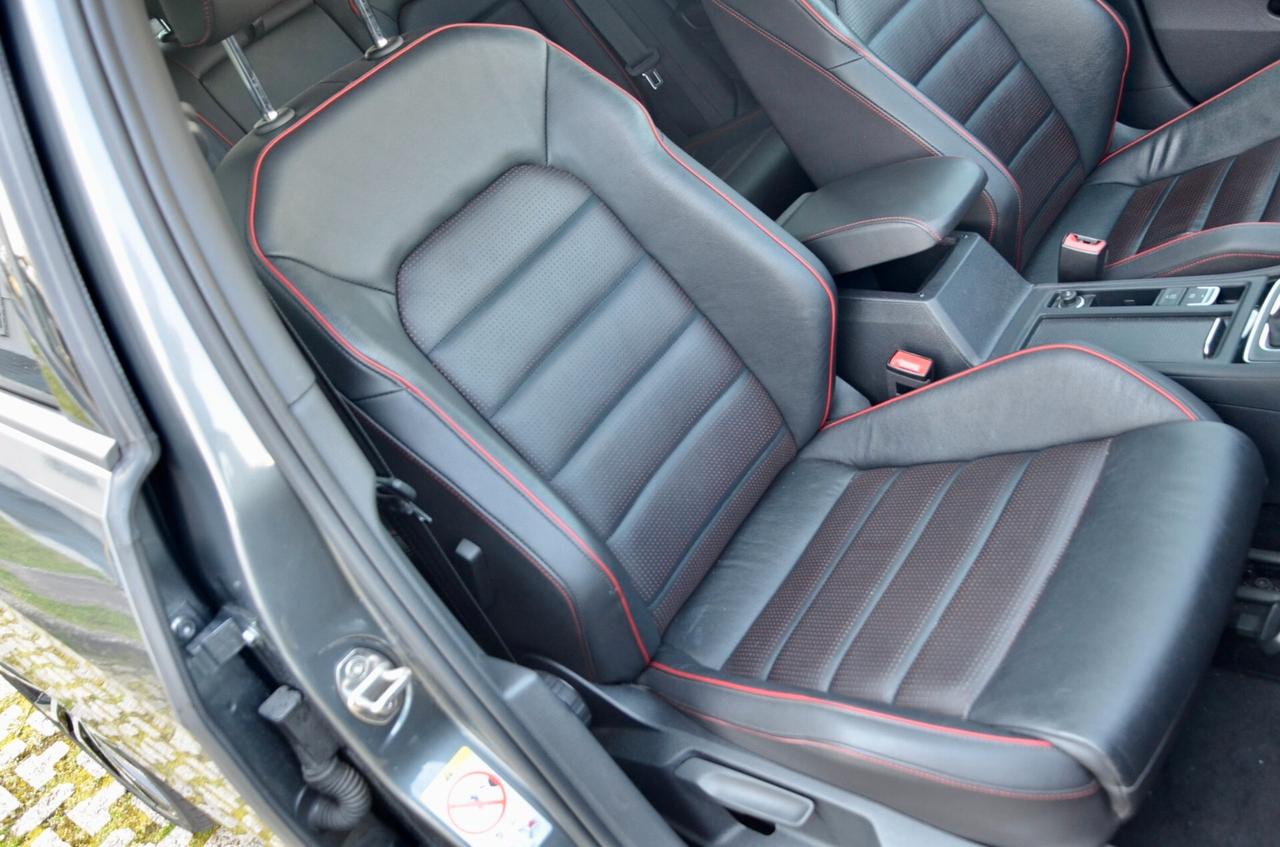 VOLKSWAGEN GOLF 7.5 GTI PERFORMANCE 2.0 TSI 245cv DSG, SERVICE CON FATTURE, TETTO, DCC, FULL PELLE, FARI FULL LED, 19", PERMUTE