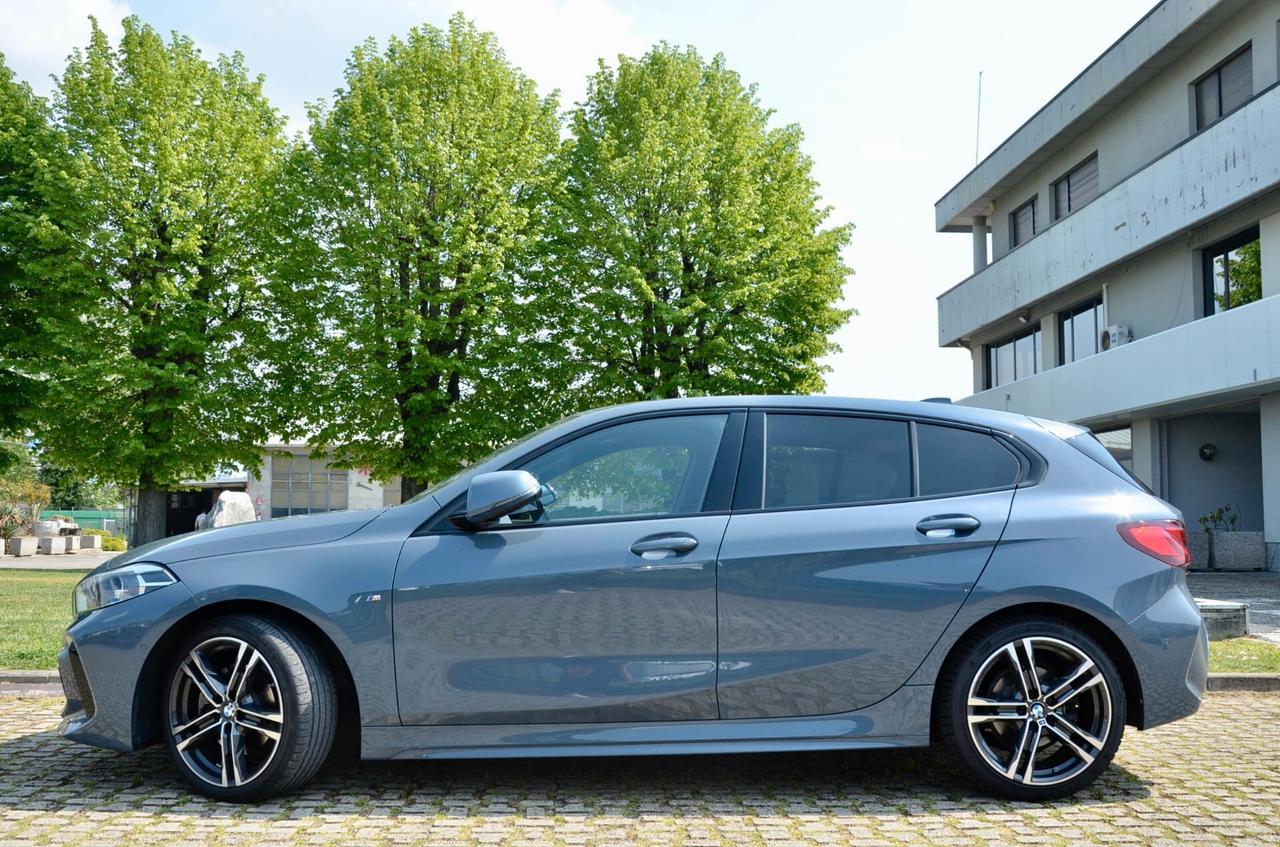 BMW 118d MSPORT 150cv AUTO, GAR. BMW 3/28, SERVICE BMW, UFF ITALIANA, EURO 6D, RETROCAMERA, PERMUTE