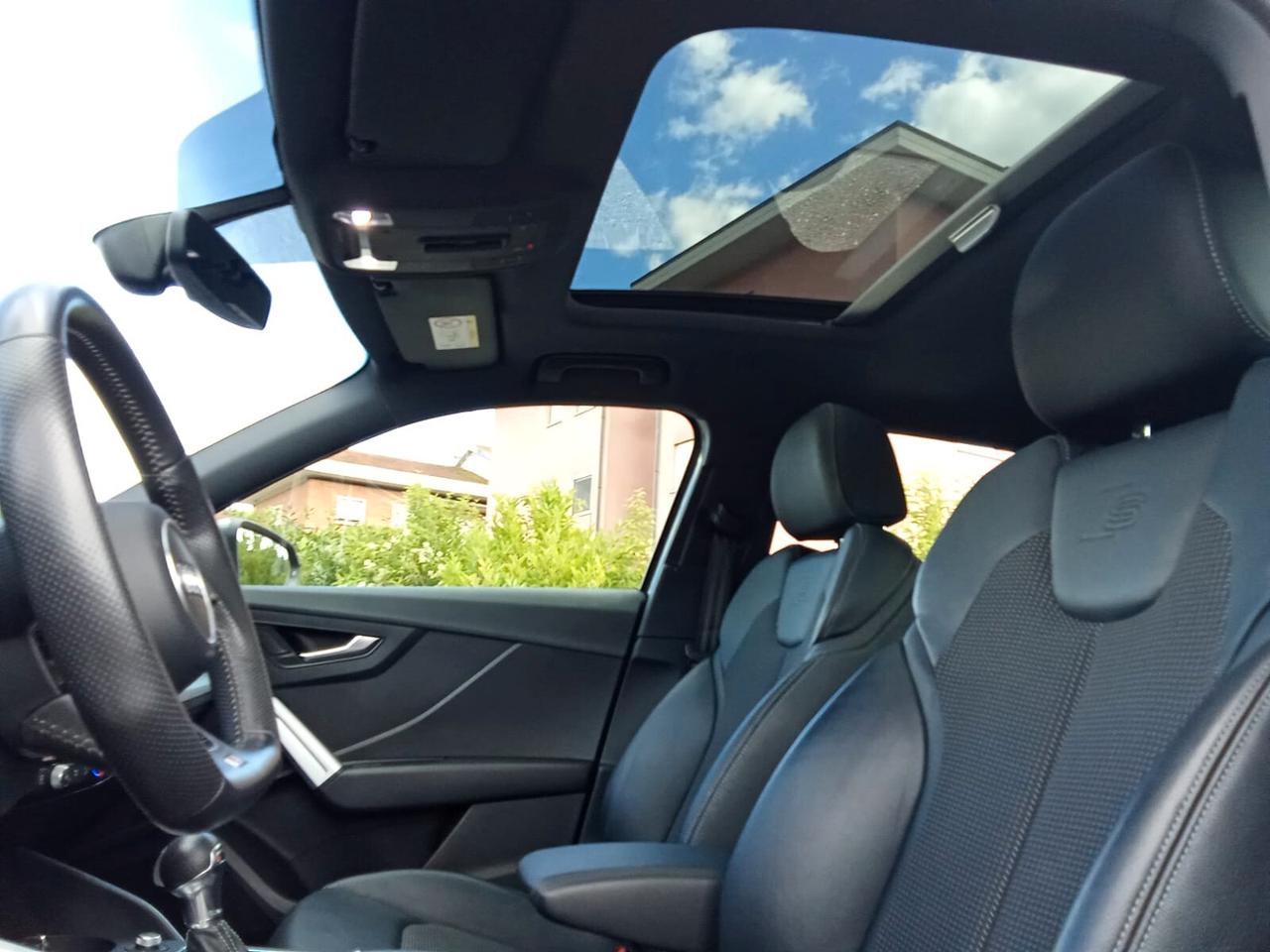 Audi Q2 Q2/SLINE/TETTO PAN/CERCHI 18/C.AUT/NAVI/PDC/CERCHI 18/PORT ELETTRICO/TAG.CERT/PORT ELETTRICO/KEY LESS GO!