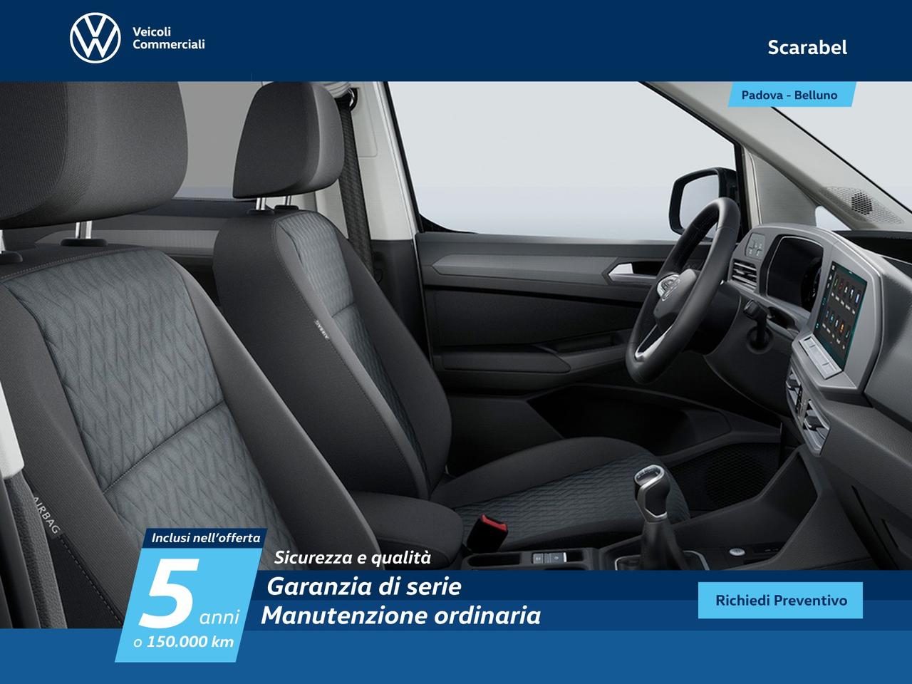 Volkswagen Caddy n1 2.0 tdi 102cv life