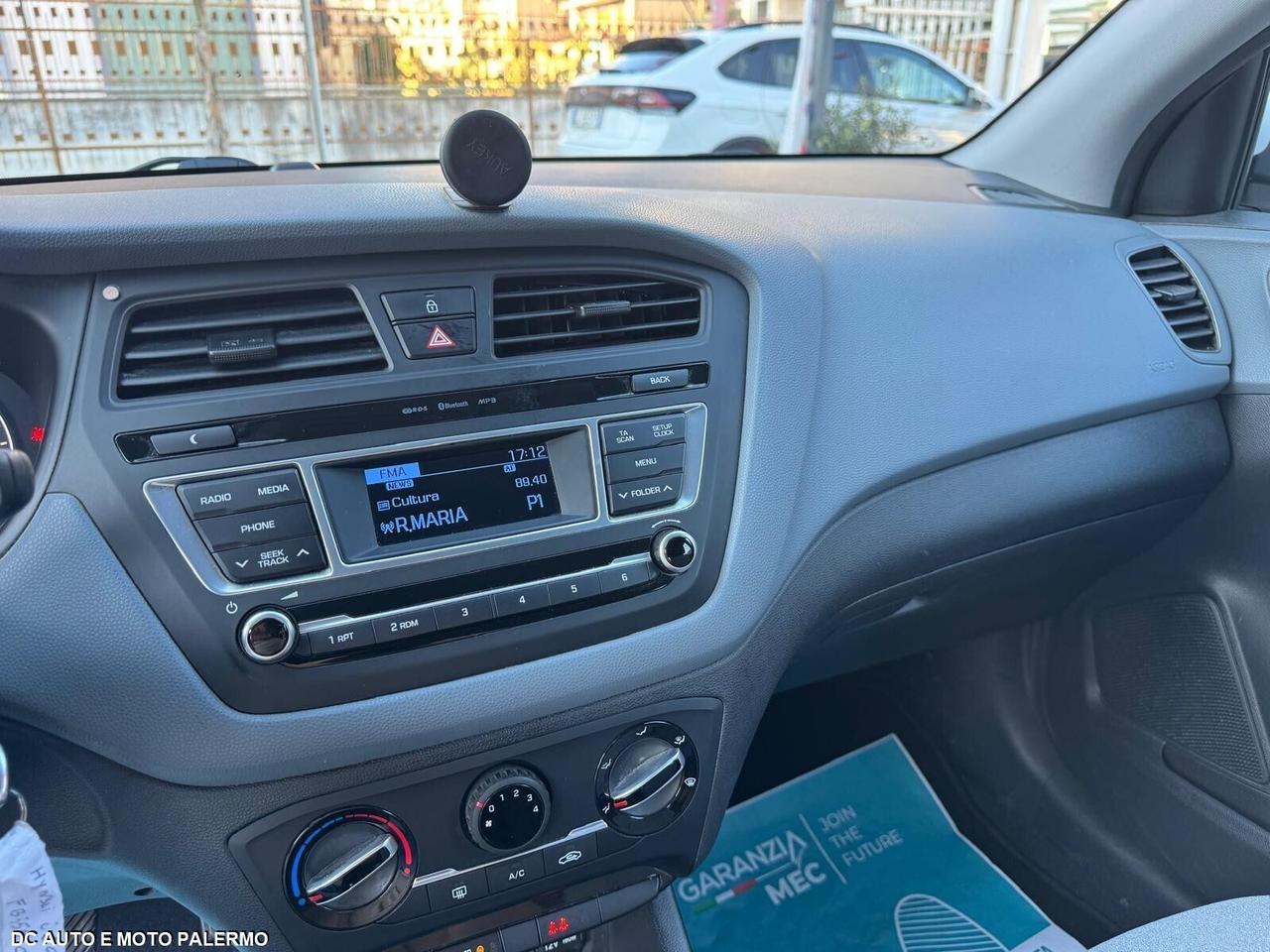 Hyundai i20 1.1 Diesel 75CV..5 porte Comfort.2016