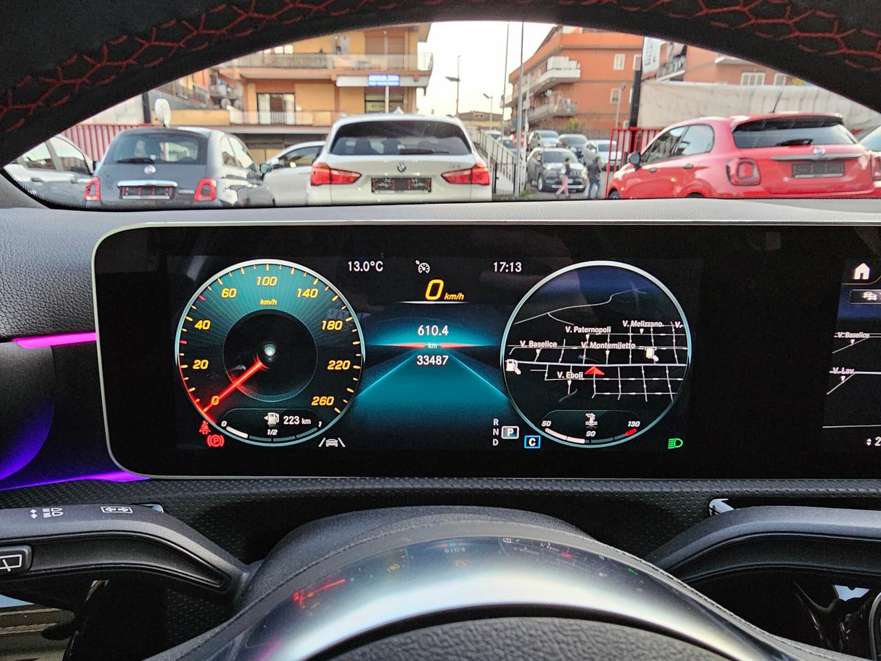 Mercedes-benz A 180 d Automatic Premium UNIPRO ITA LED PACK LUCI SCHERMI TAGL UFF