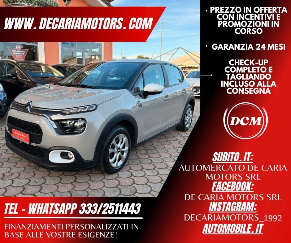 Citroen C3 1.2 PureTech 83CV You - 2023