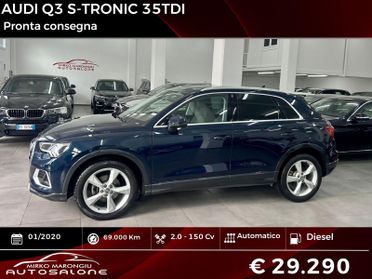 Audi Q3 35 TDI S tronic Advanced FINANZIABILE