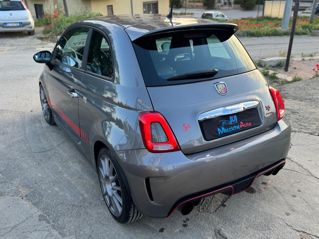 ABARTH 500 1.4 T-JET 135 CV R17 SCARICO FULL