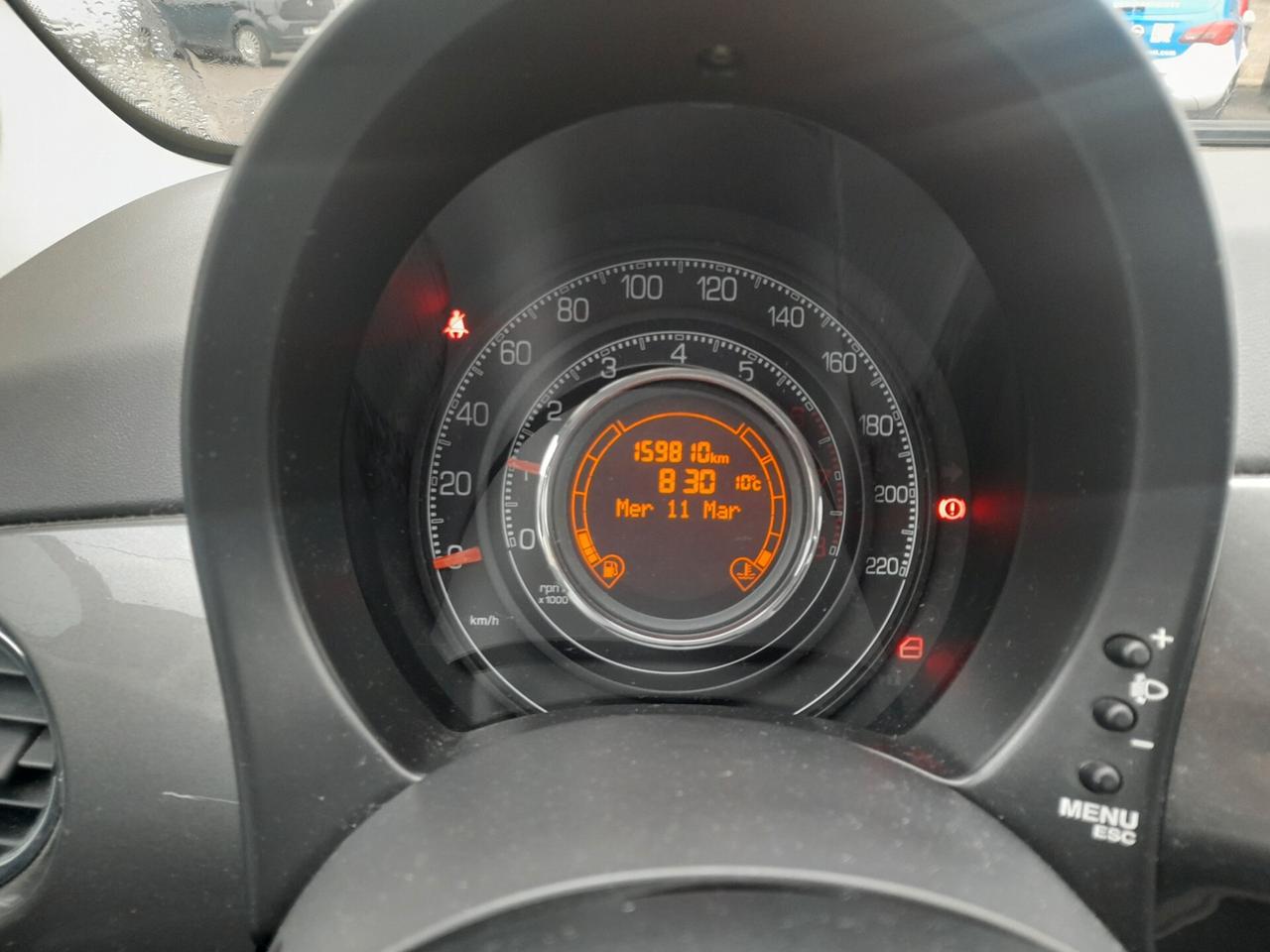 Fiat 500 1.2 matt black