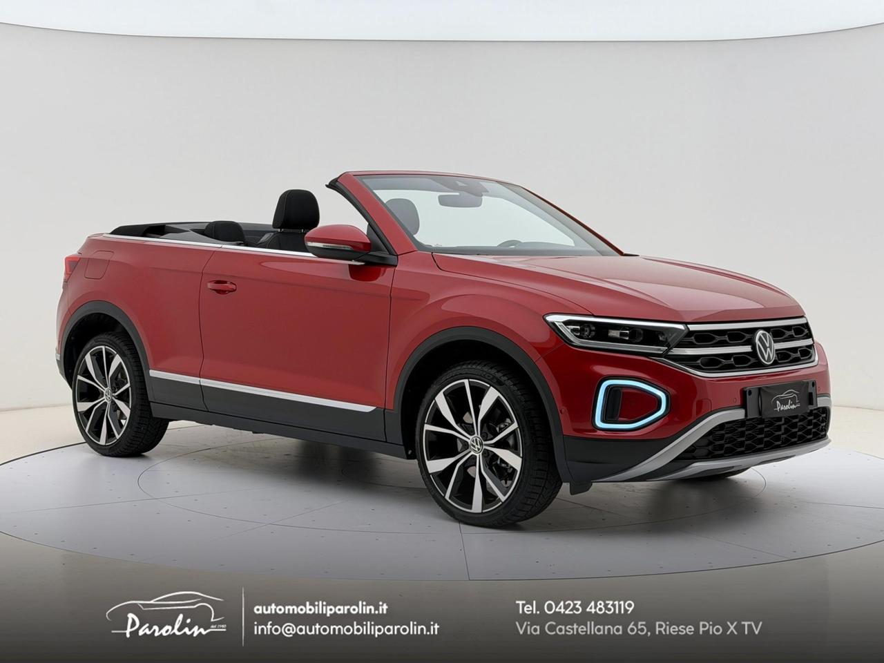 Volkswagen T-Roc Cabriolet 1.5 tsi Style dsg LED-Telecamera-CarPlay-19''
