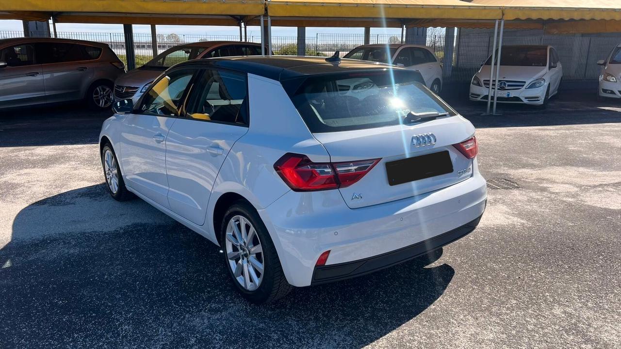 Audi A1 SPORTBACK 30 TFSI Advanced NEOPATENTATI DISTRIBUZIONE NUOVA UNICO PROPRIETARIO