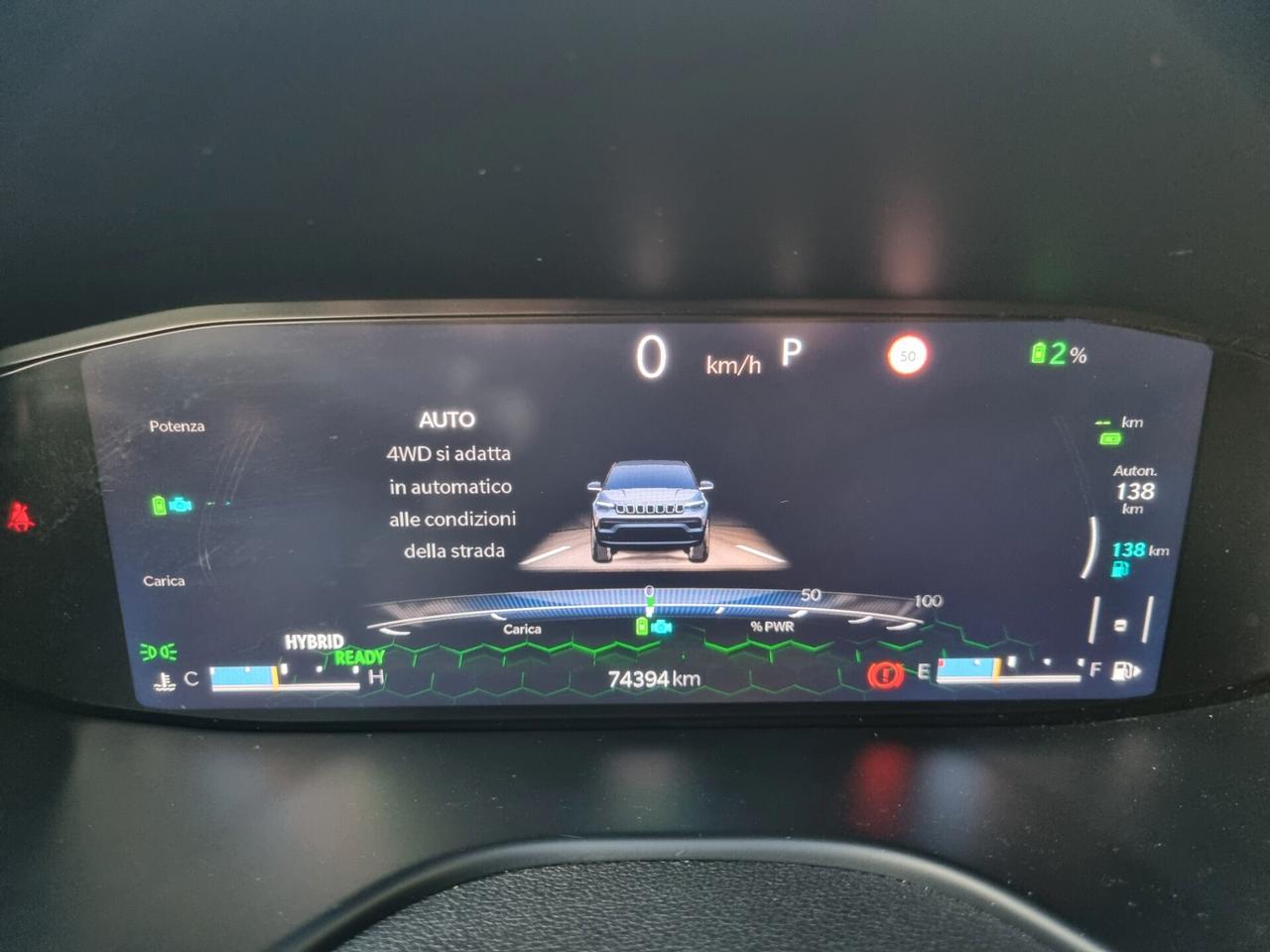 Jeep Compass 1.3 Turbo T4 180CV PHEV AT6 4xe Trailhawk