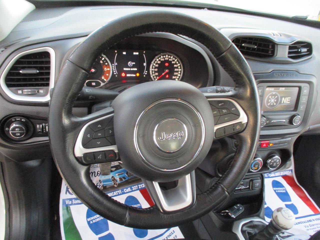 Jeep Renegade 1.6 Mjt 120 CV Longitude 2017