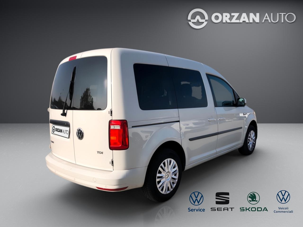 Volkswagen Caddy 2.0 TDI 102 CV COMF. N1 5 POSTI AUTOCARRO