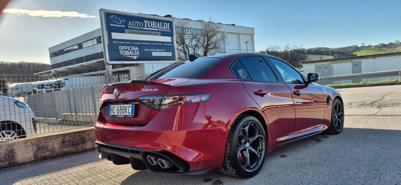 Alfa Romeo Giulia 2.9 V6 Bi-Turbo AT8 Quadrifoglio DA COLLEZIONE KM 0