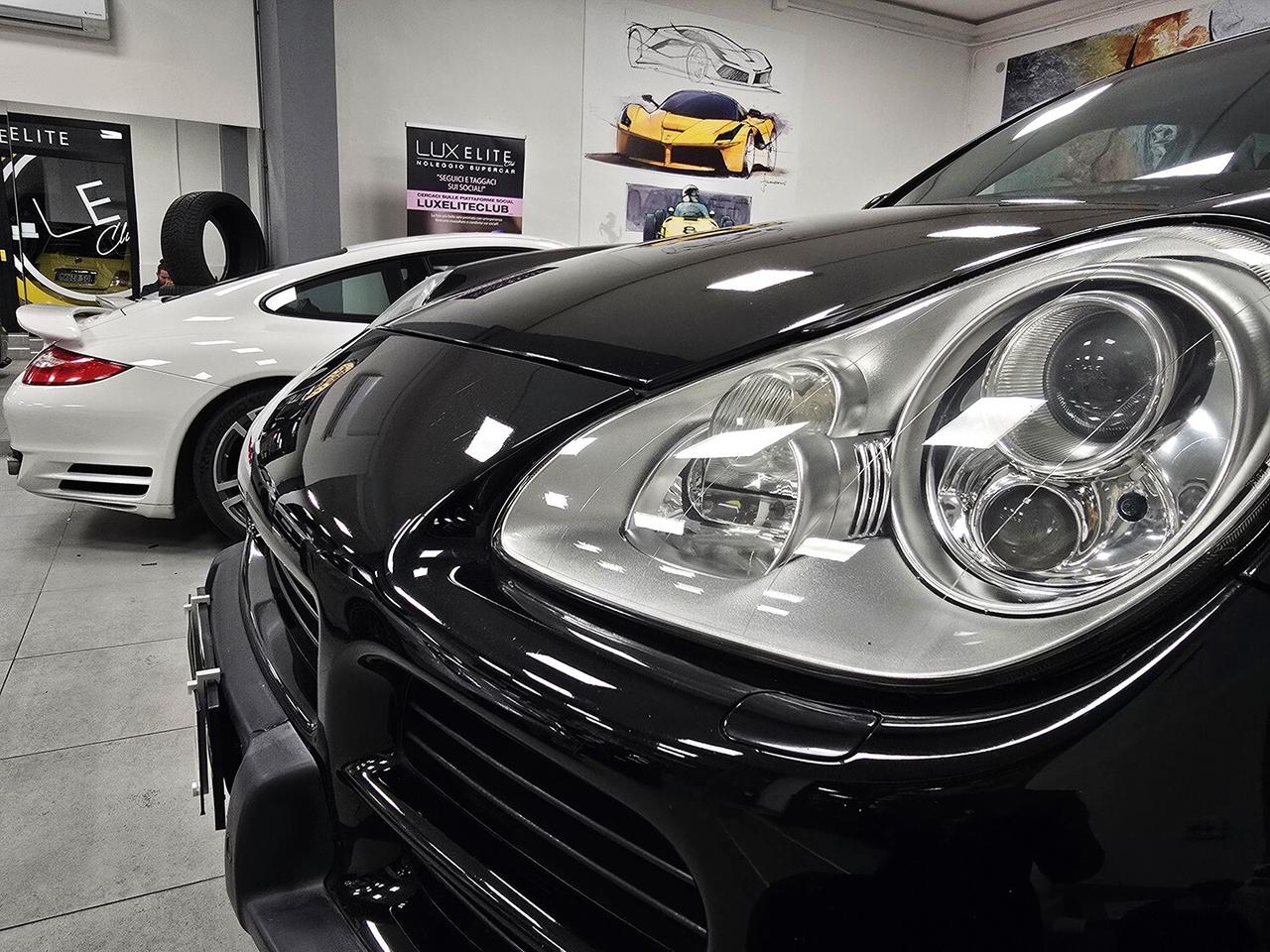Porsche Cayenne S 4.5 340CV MANUALE_TOTAL BLACK_ASI_TETTO_GPL!!!!