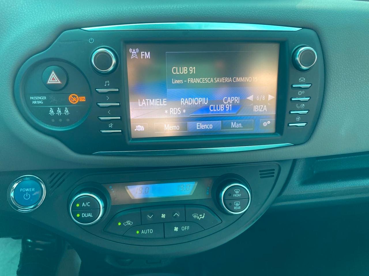 Toyota Yaris 1.5 Hybrid 5 porte Cool