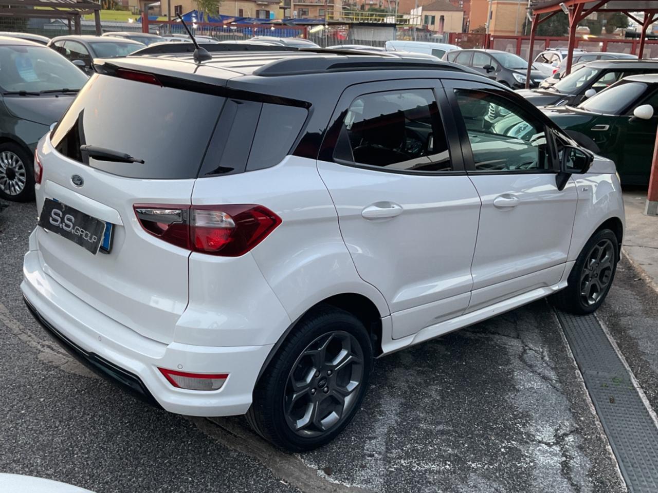 EcoSport 1.5 TDCi-perlato- ST-LINE-unipro-rate-tetto