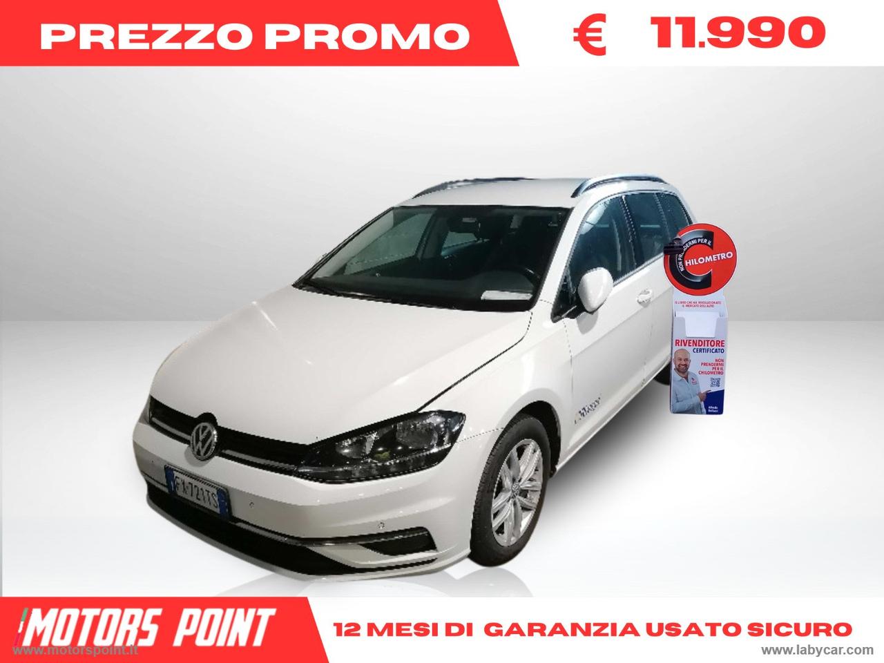 VOLKSWAGEN Golf Variant 1.6 TDI 115CV Business BMT
