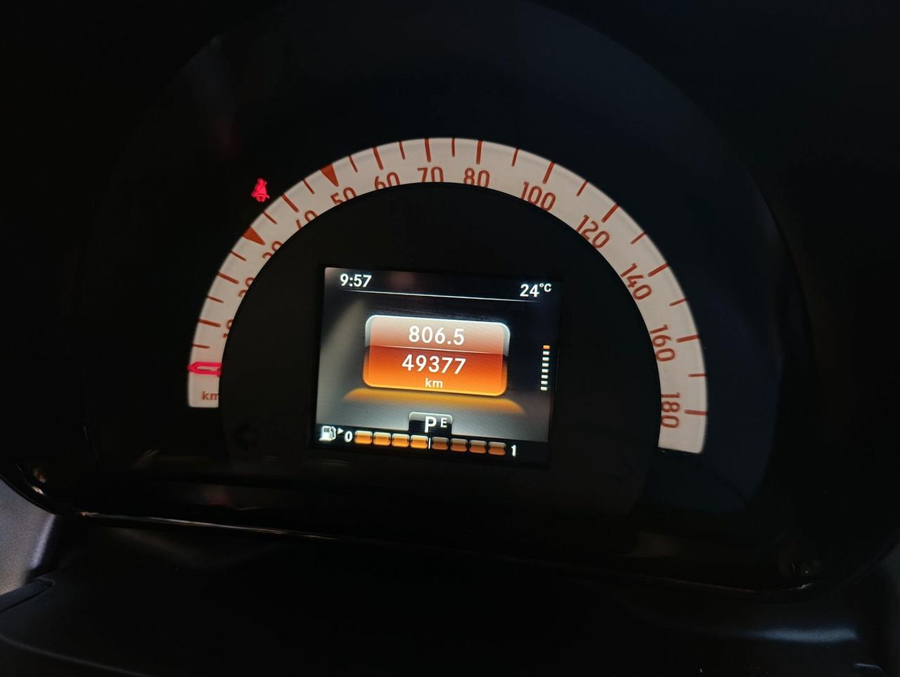 Smart ForTwo 70 1.0 twinamic cabrio Passion Capote Rossa