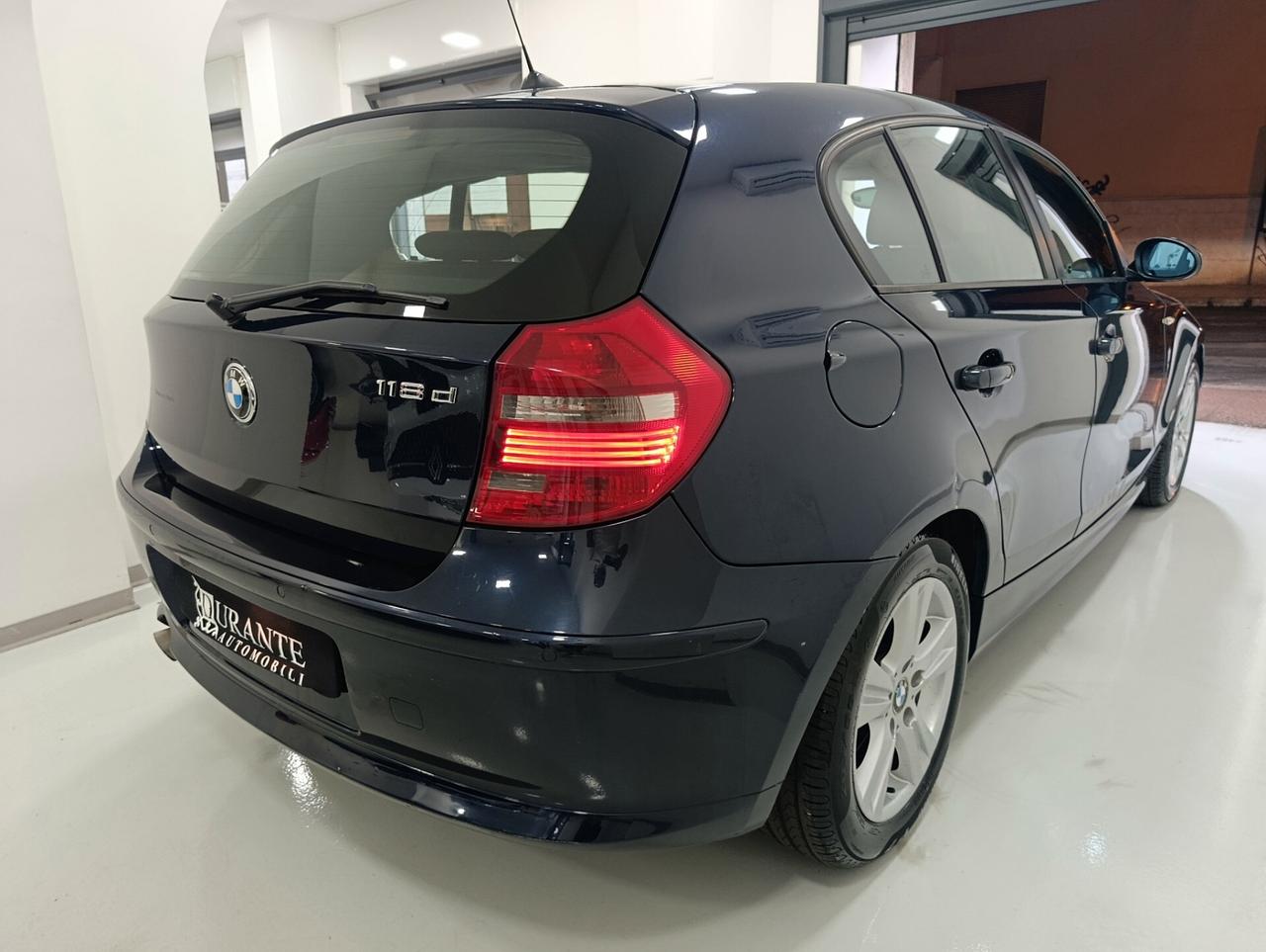 Bmw 118 118d cat 5 porte Attiva DPF